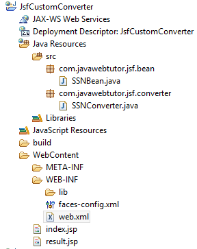 JSF Custom Converter