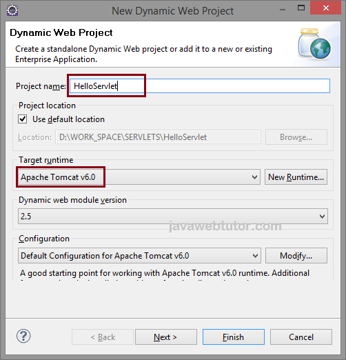 How To Create a Servlet using Eclipse And Tomcat